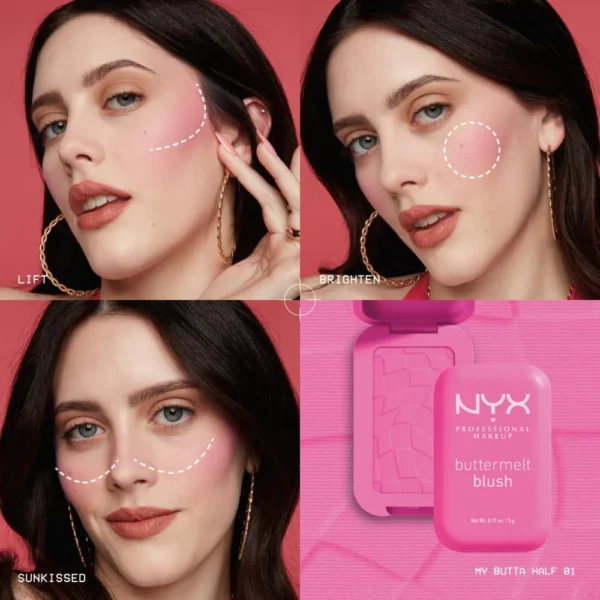 NYX Professional Makeup Butter Melt Blush - Image 4
