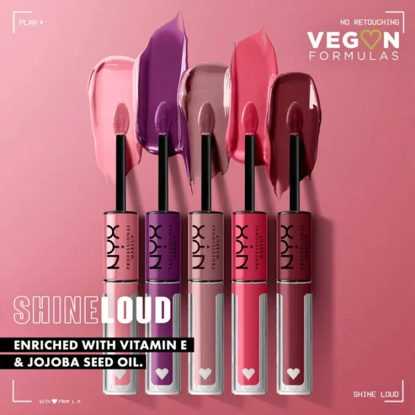 NYX Shine Loud High Shine Lip Color - Image 2