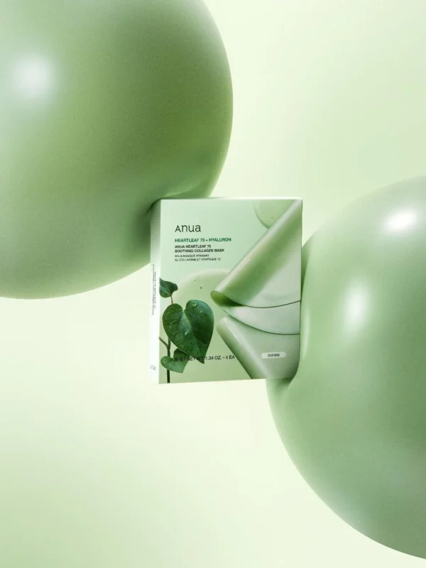 Anua - Heartleaf 70 Soothing Collagen Mask 38G / 1.34Oz - Image 2