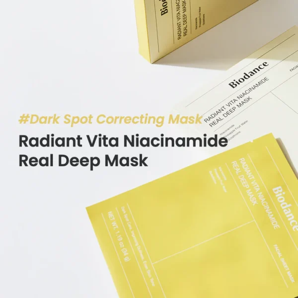 Biodance - Radiant Vita Niacinamide Real Deep Mask 34g - Image 2