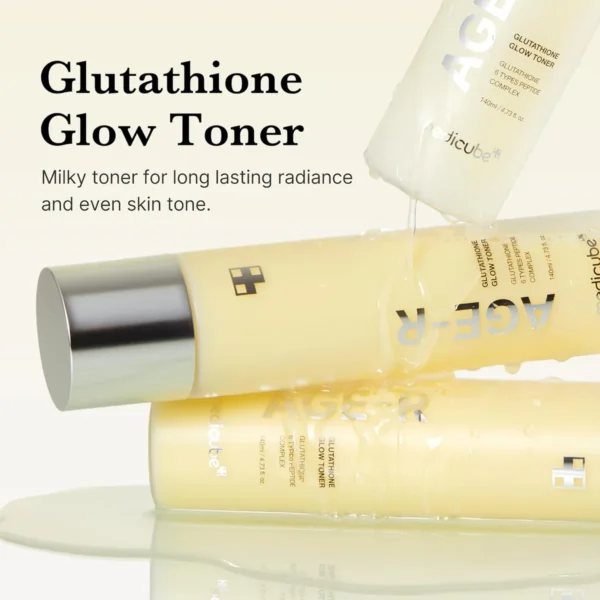 Medicube- Age-r Glutathione Glow Toner 140ml - Image 2