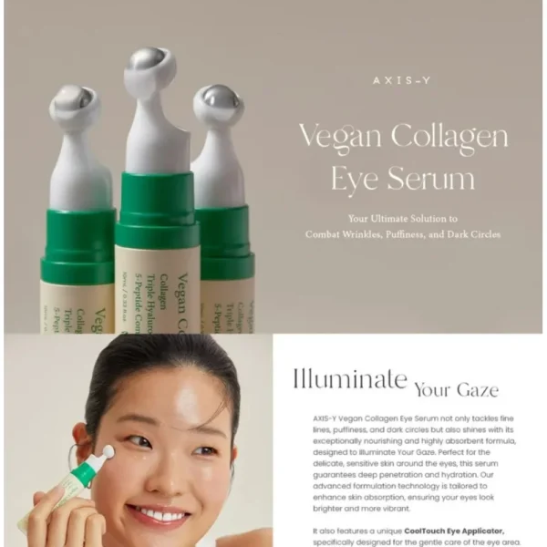Axis-Y Vegan Collagen Eye Serum 10ml - Image 2