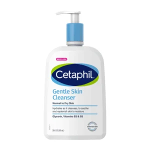 Cetaphil Gentle Skin Cleanser Normal To Dry, Sensitive Skin 237ml, 118ml