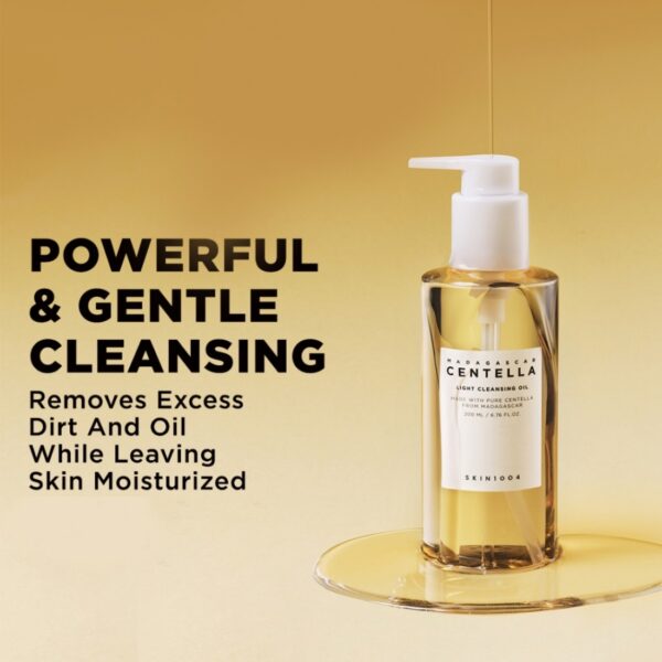 Skin1004 Madagascar Centella Light Cleansing Oil - Image 4