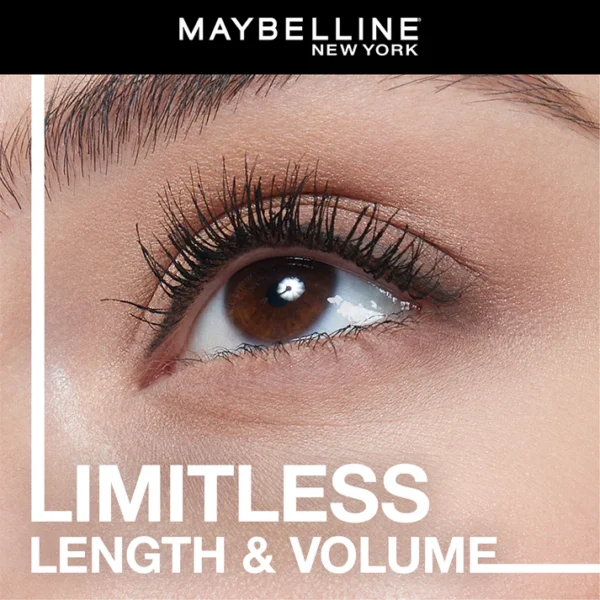 Maybelline New York Lash Sensational Waterproof Sky High Mascara - 01 Very Black/Noir - Image 4