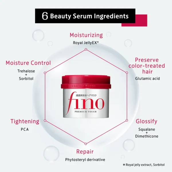 Shiseido - Fino Premium Touch Hair Mask 230g - Image 3