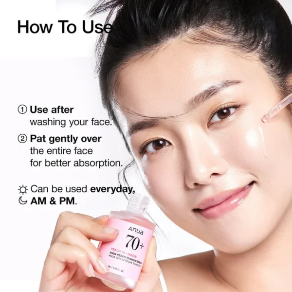 Anua Peach 70 Niacin Serum/30ml - Image 4