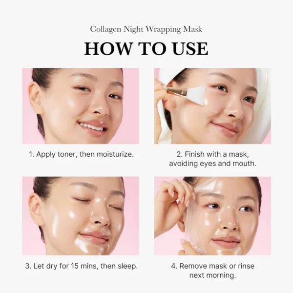 Medicube - Collagen Night Wrapping Mask 75ml - Image 4