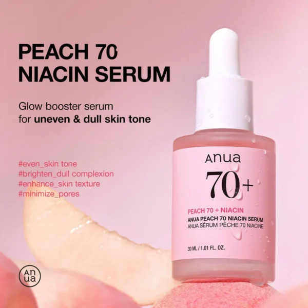Anua Peach 70 Niacin Serum/30ml - Image 2