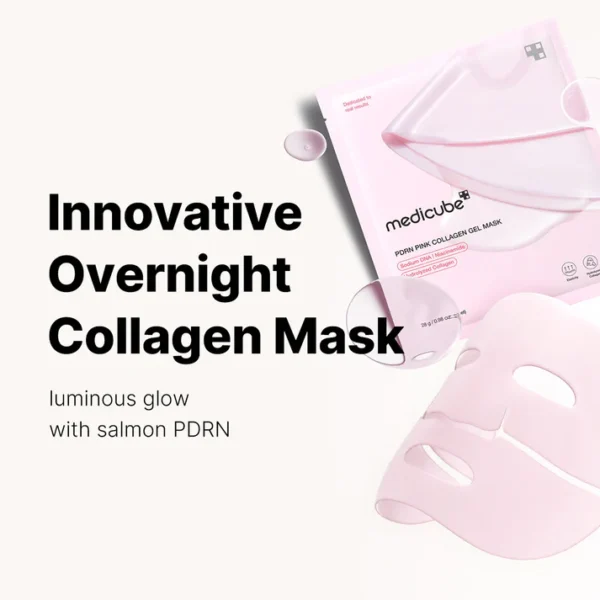 Medicube - Pdrn Pink Collagen Gel Mask 28g - Image 2