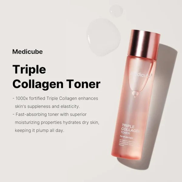 Medicube - Triple Collagen Toner 140ml - Image 3