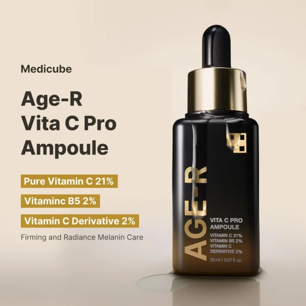 Medicube Age-R Vita C Pro Ampoule 20ML - Image 4