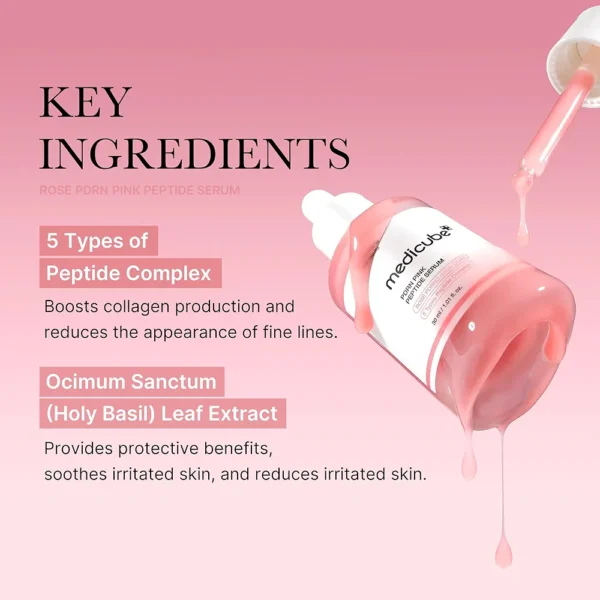 Medicube PDRN pdrn Pink Peptide Serum 30ml - Image 5