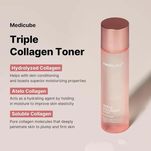 Medicube - Triple Collagen Toner 140ml - Image 2