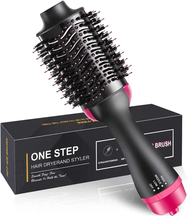 One Step Hot Air Brush (Dryer + Styler) 3-in-1(Premium Quality)