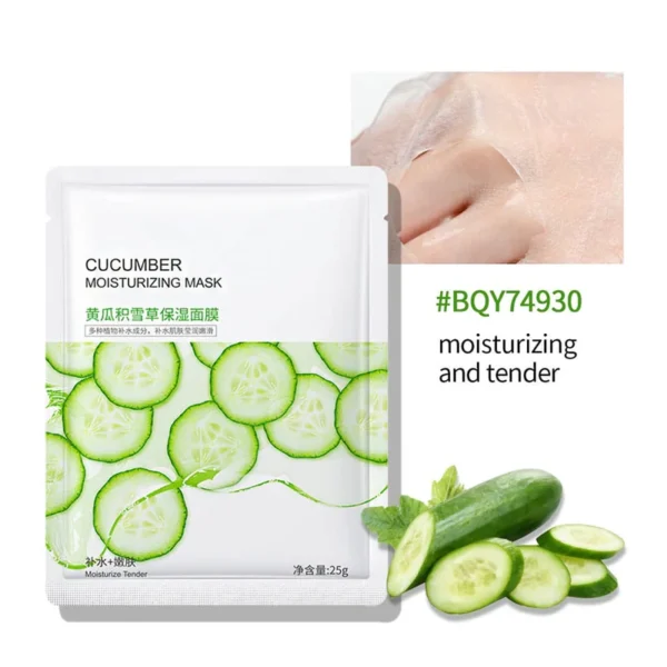 BIOAQUA Pack of 8 Hydrating Face Sheet Mask - Image 3