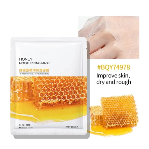 BIOAQUA Pack of 8 Hydrating Face Sheet Mask - Image 4