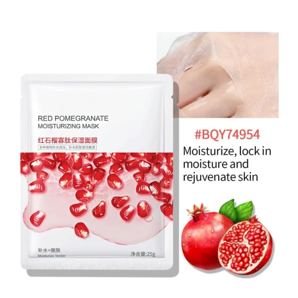 BIOAQUA Pack of 8 Hydrating Face Sheet Mask - Image 5